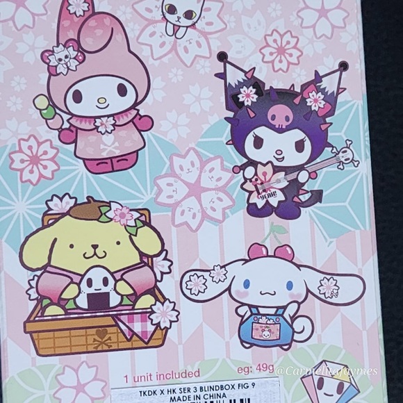 TOKIDOKI x Hello Kitty And Friends Series 3 Cherry Blossom Collectible Figure - Picture 5 of 5